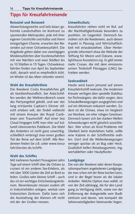 Produktbild: TRESCHER Reisef&uuml;hrer Ostseest&auml;dte