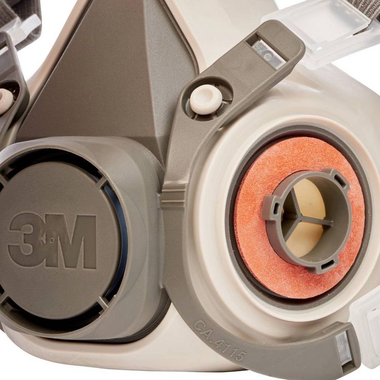 Produktbild: 3M 6223M Atemschutz Halbmasken-Set A2P3 R Gr&ouml;&szlig;e: Uni EN 140, EN 14387, EN 143 DIN 140, DIN 14387, DIN 143