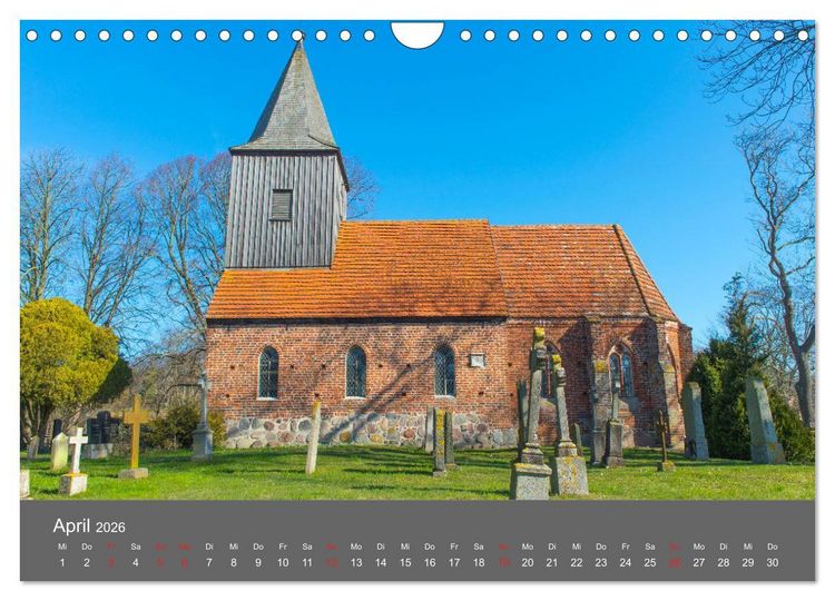 Produktbild: Sch&ouml;nes Meck-Pomm (Wandkalender 2026 DIN A4 quer), CALVENDO Monatskalender