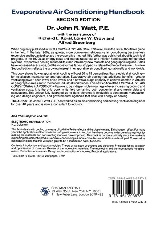 Produktbild: Evaporative Air Conditioning Handbook