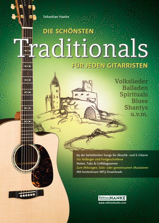 Produktbild: Die sch&ouml;nsten Traditionals f&uuml;r jeden Gitarristen