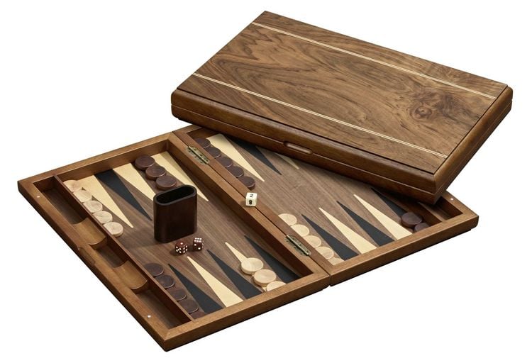 Produktbild: Philos 1125 - Backgammon Delos gro&szlig;, Magnetverschluss