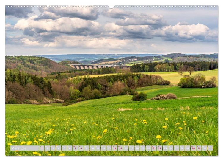 Produktbild: Vogtland ist Spitze (hochwertiger Premium Wandkalender 2026 DIN A2 quer), Kunstdruck in Hochglanz