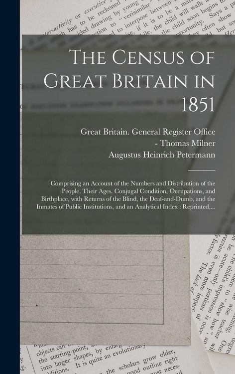 Produktbild: The Census of Great Britain in 1851