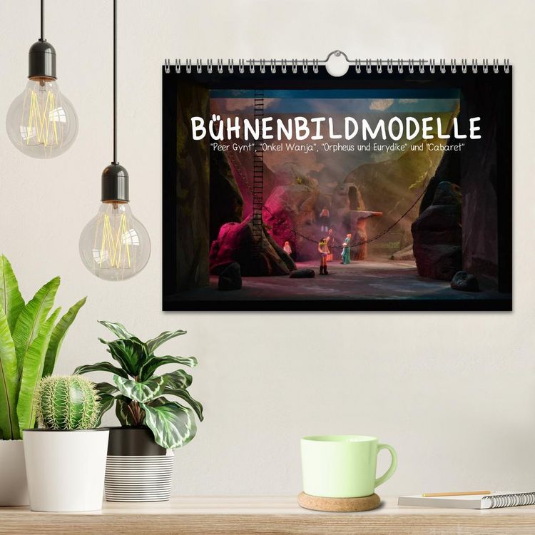 Produktbild: B&uuml;hnenbildmodelle (Wandkalender 2026 DIN A4 quer), CALVENDO Monatskalender