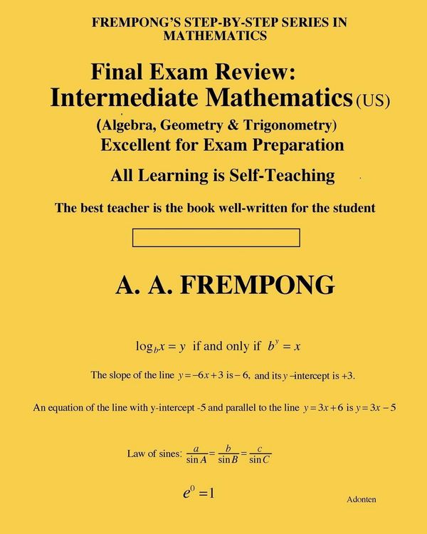Produktbild: Final Exam Review