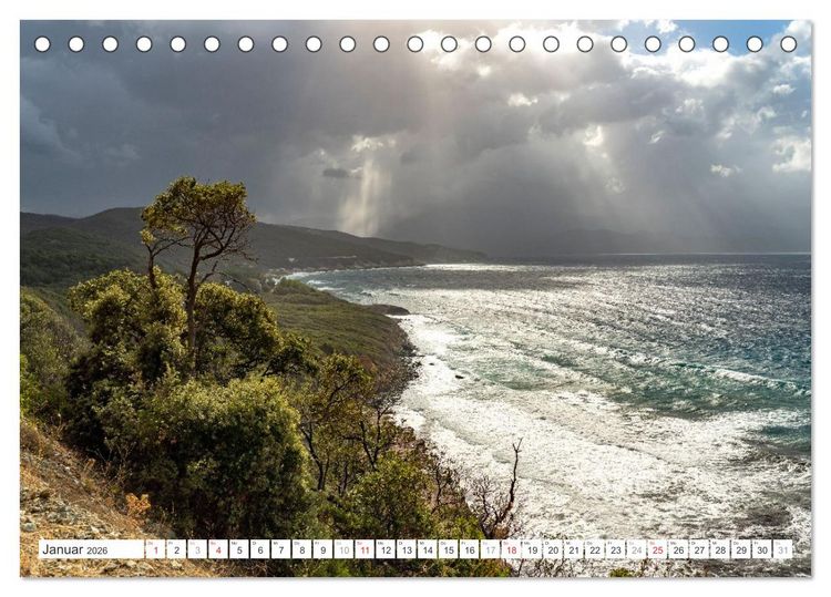 Produktbild: Frankreich - Korsika (Tischkalender 2026 DIN A5 quer), CALVENDO Monatskalender