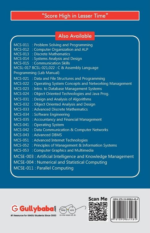 Produktbild: MCS-13 Discrete Mathematics