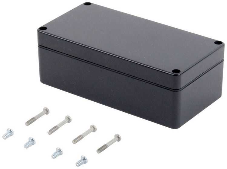 Produktbild: TRU Components KST 220 03220000.H Industrie-Geh&auml;use 160 x 80 x 55 ABS Schiefer-Grau 1St.