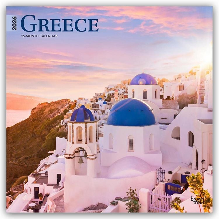 Produktbild: Greece – Griechenland 2026 – 16-Monatskalender