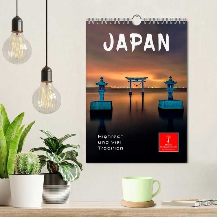 Produktbild: Japan - Hightech und viel Tradition (Wandkalender 2026 DIN A4 hoch), CALVENDO Monatskalender