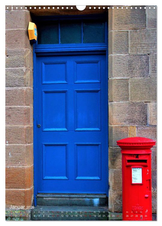 Produktbild: Edinburgh - Einblicke in Schottlands Metropole (Wandkalender 2026 DIN A3 hoch), CALVENDO Monatskalender