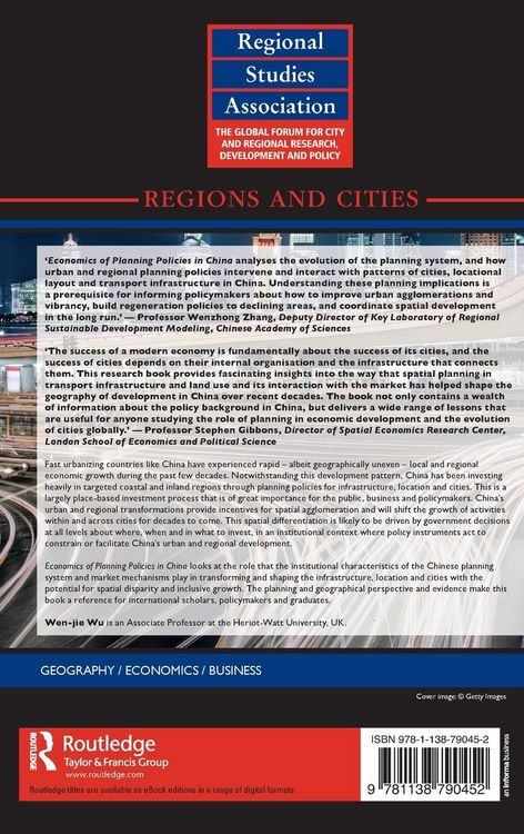 Produktbild: Economics of Planning Policies in China