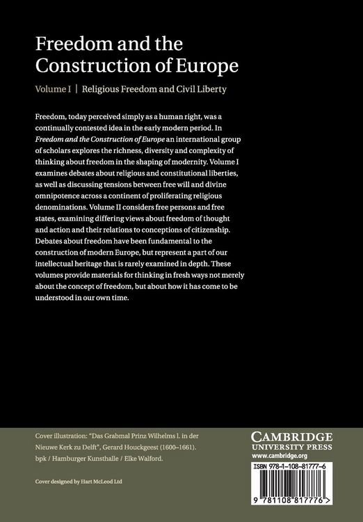 Produktbild: Freedom and the Construction of Europe
