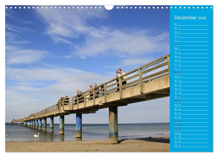 Produktbild: Boltenhagen 2026 (Wandkalender 2026 DIN A3 quer), CALVENDO Monatskalender