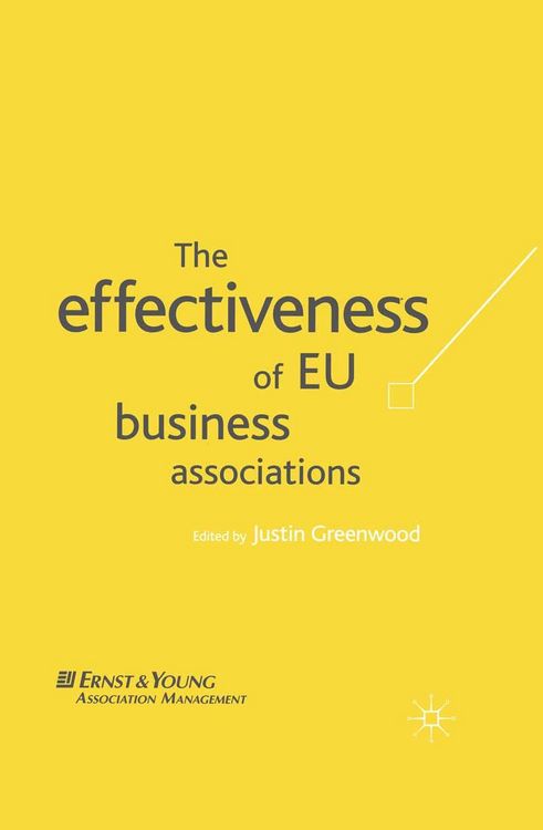 Produktbild: The Effectiveness of EU Business Associations