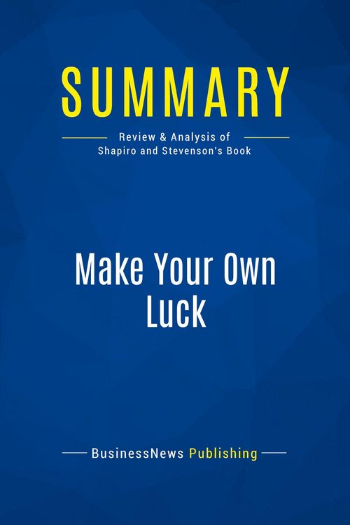 Produktbild: Summary: Make Your Own Luck