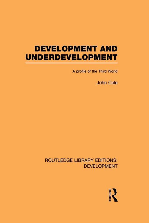 Produktbild: Development and Underdevelopment