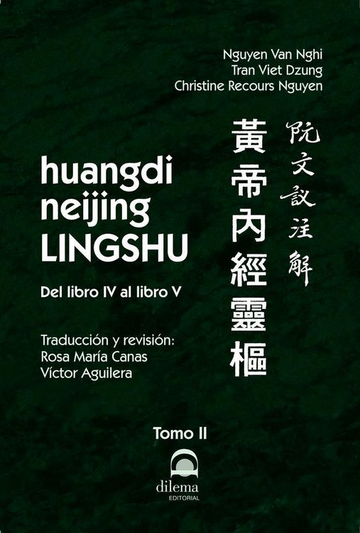 Produktbild: Huangdi neijing LINGSHU Tomo II: Del libro IV al libro V