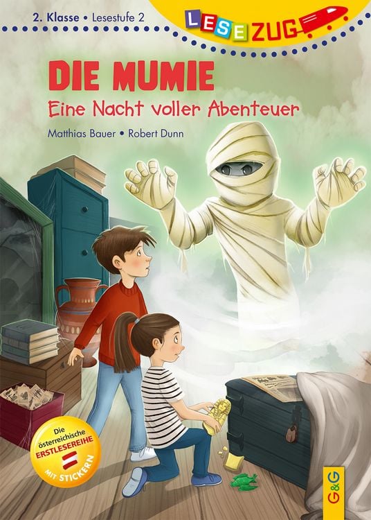 Bild vom Artikel LESEZUG/2. Klasse - Lesestufe 2: Die Mumie - Eine Nacht voller Abenteuer vom Autor Matthias Bauer