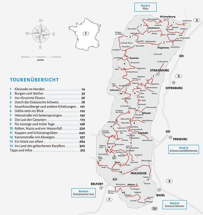 Produktbild: Entdeckertouren mit dem Wohnmobil Elsass