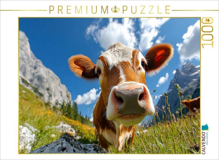 Produktbild: CALVENDO Puzzle Ein beeindruckendes Portr&auml;t | 1000 Teile Lege-Gr&ouml;&szlig;e 64x48cm Foto-Puzzle f&uuml;r gl&uuml;ckliche Stunden