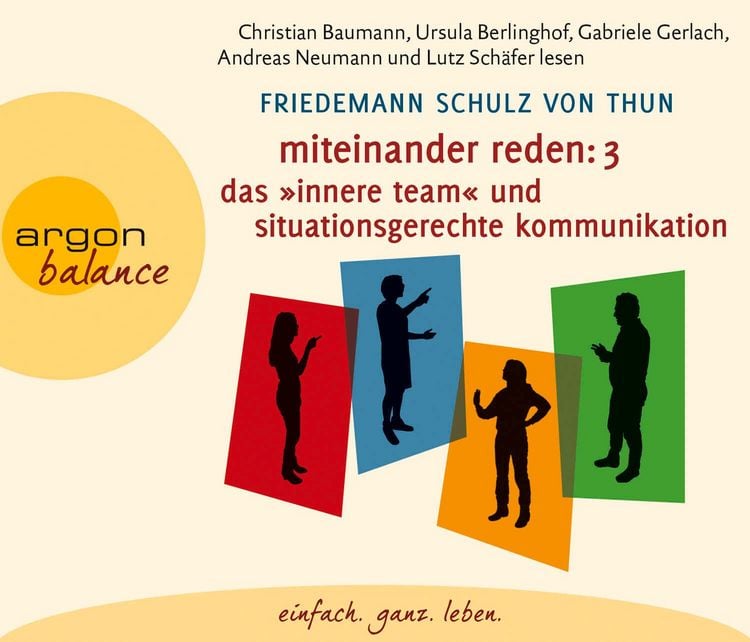 Produktbild: Miteinander reden Teil 3: Das &raquo;Innere Team&laquo; und situationsgerechte Kommunikation