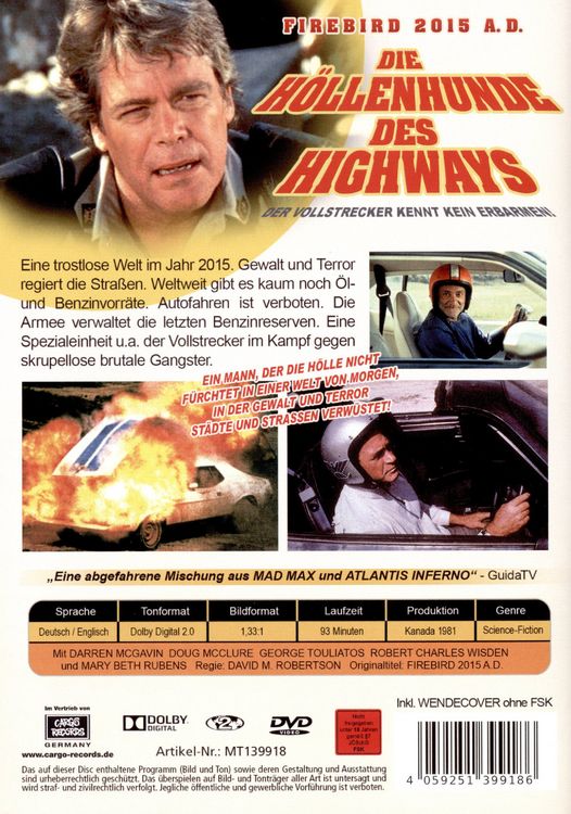 Produktbild: Firebird 2015 - Die H&ouml;llenhunde des Highways