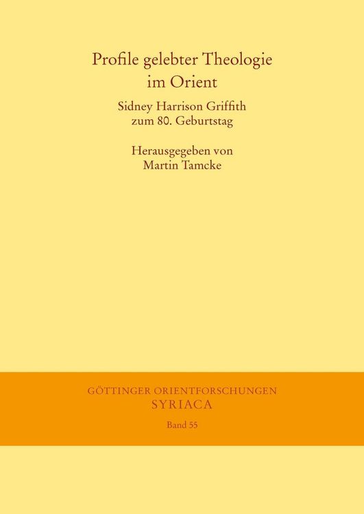 Produktbild: Profile gelebter Theologie im Orient