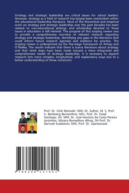 Produktbild: Management Book Strategic Management and Leadership