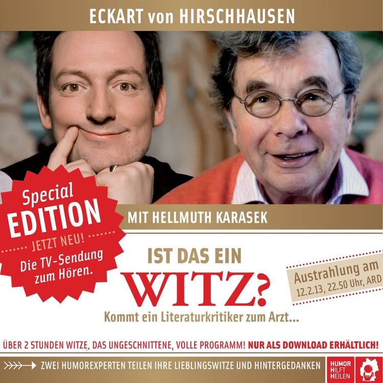Produktbild: Ist das ein Witz? Kommt ein Literaturkritiker zum Arzt ... (ungek&uuml;rzte Ausgabe)