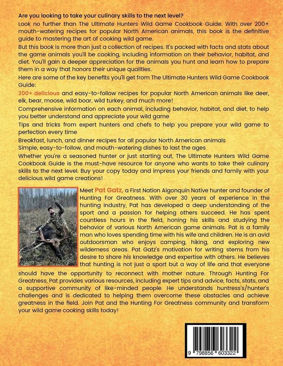 Produktbild: The Ultimate Hunters Wild Game Cookbook Guide