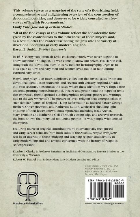 Produktbild: People and piety