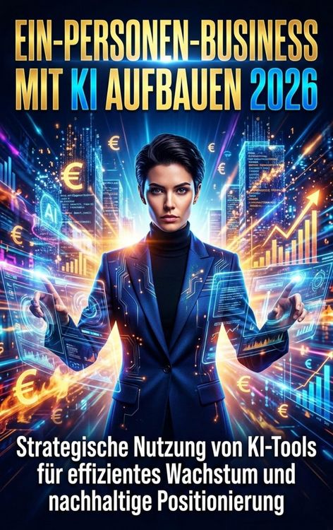 Produktbild: Ein-Personen-Business mit KI aufbauen 2026
