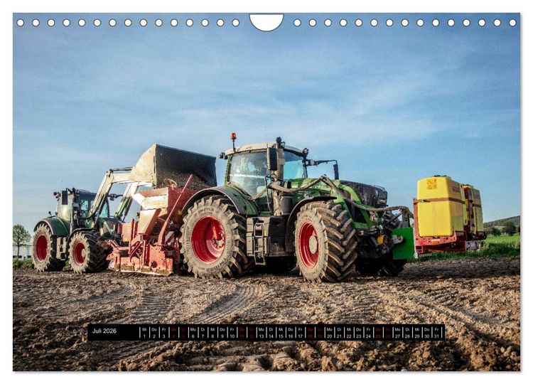 Produktbild: Landwirtschaft - Von der Saat bis zur Ernte (Wandkalender 2026 DIN A4 quer), CALVENDO Monatskalender