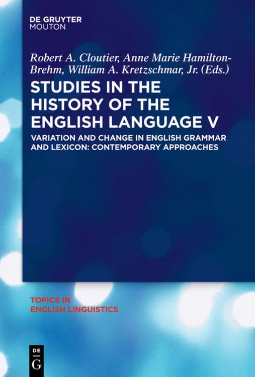 Produktbild: Studies in the History of the English Language V