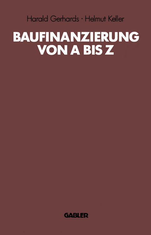 Produktbild: Baufinanzierung von A bis Z