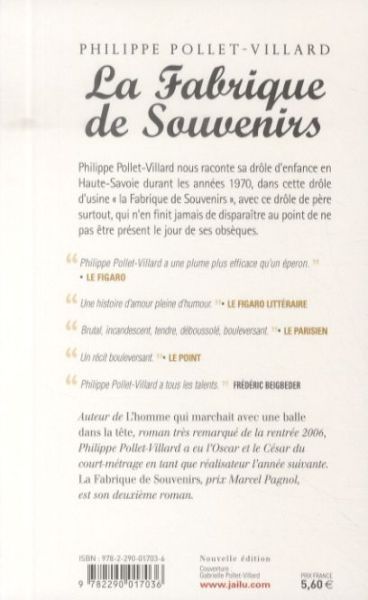 Produktbild: La fabrique de souvenirs