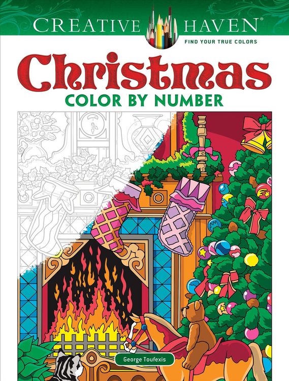 Produktbild: Creative Haven Christmas Color by Number