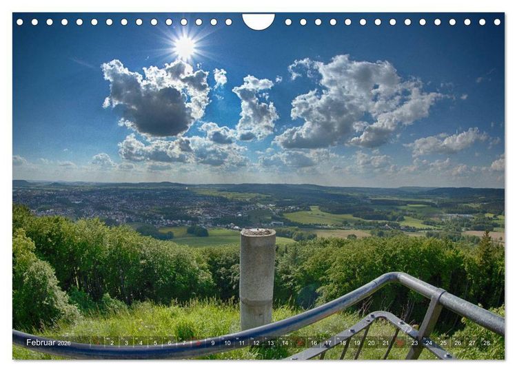 Produktbild: Franken WildRomantisch (Wandkalender 2026 DIN A4 quer), CALVENDO Monatskalender