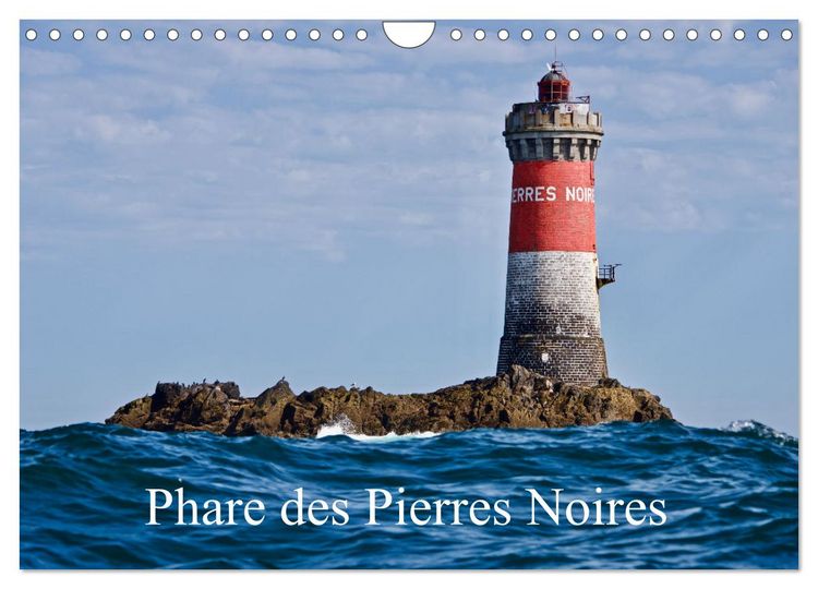 Produktbild: Phare des Pierres Noires (Calendrier mural 2026 DIN A4 vertical), CALVENDO calendrier mensuel