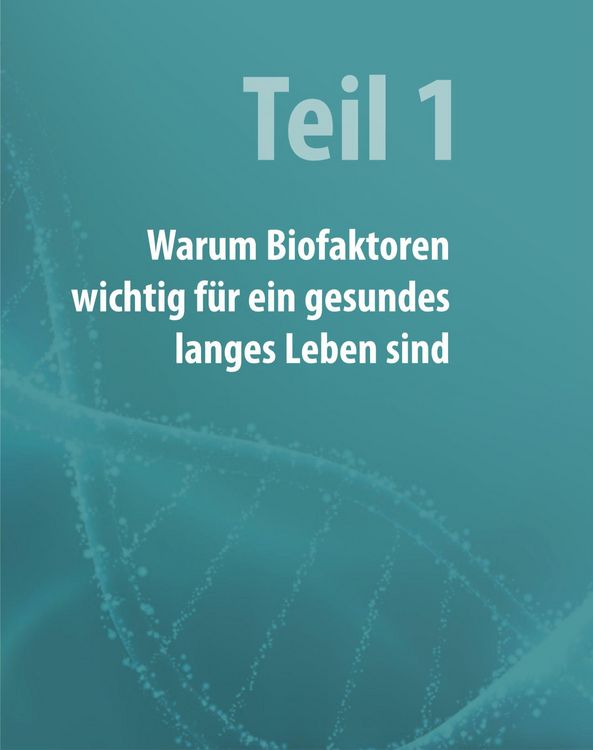 Produktbild: Biofaktoren f&uuml;r gesundes Altern