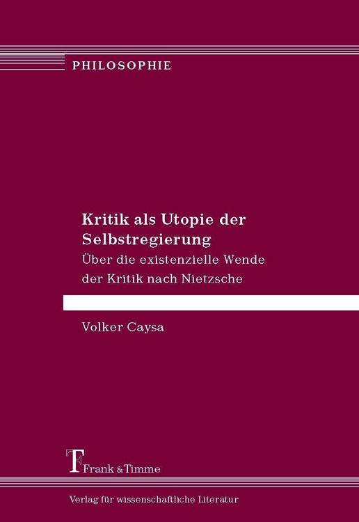 Bild vom Artikel Kritik als Utopie der Selbstregierung vom Autor Volker Caysa