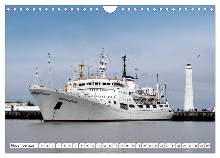 Produktbild: Festungsstadt Kronstadt - Schl&uuml;ssel zu Sankt Petersburg (Wandkalender 2026 DIN A4 quer), CALVENDO Monatskalender
