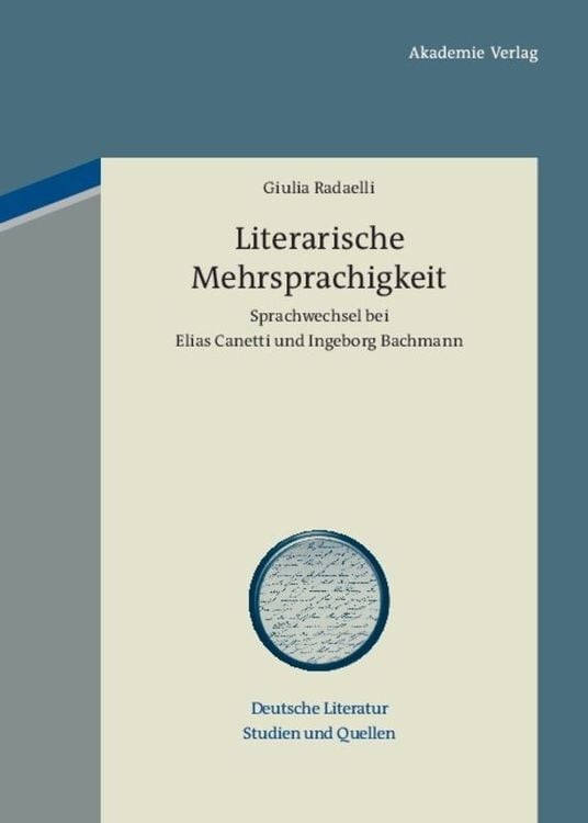 Produktbild: Literarische Mehrsprachigkeit