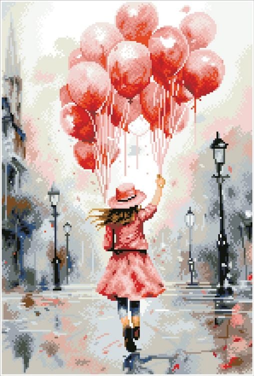 Produktbild: DIAMOND DOTZ - Diamond Painting Luftballons