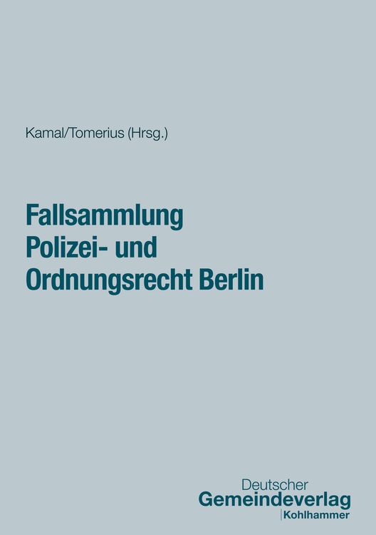 Produktbild: Fallsammlung Polizei- und Ordnungsrecht Berlin
