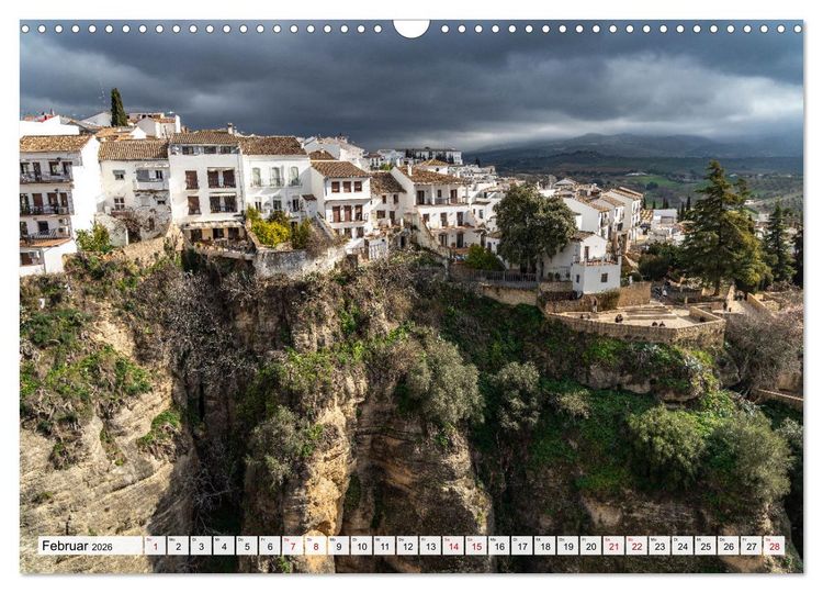 Produktbild: Andalusien - Ronda (Wandkalender 2026 DIN A3 quer), CALVENDO Monatskalender