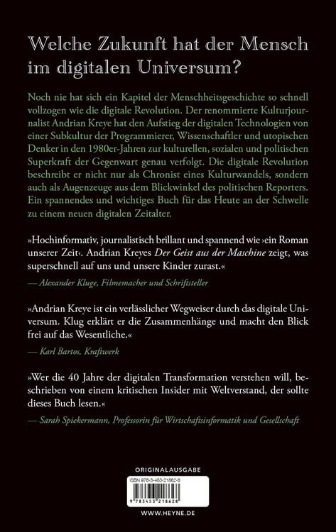 Produktbild: Der Geist aus der Maschine