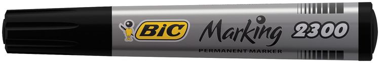 Produktbild: BIC Permanent Marker Marking 2300 ECOlutions Öko schwarz